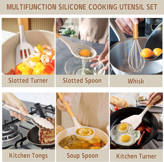Chef Kitchen Cooking Utensils Set, 33 pcs