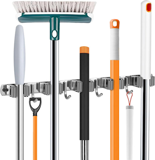 Broom Holder Wall Mount